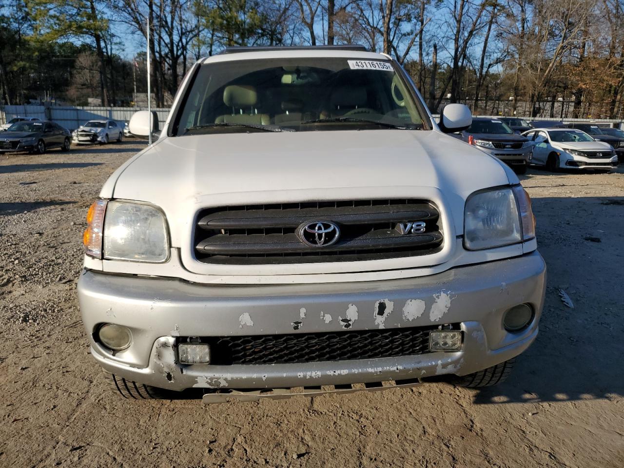 2004 Toyota Sequoia VIN 5TDZT34A64S216182 Copart auction photo, rear end damage thumbnail 5