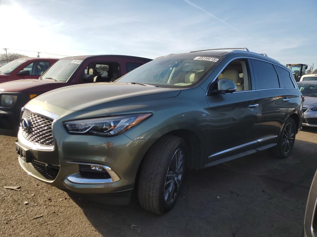 2017 Infiniti QX60 VIN 5N1DL0MM6HC513197 - Copart auction photo