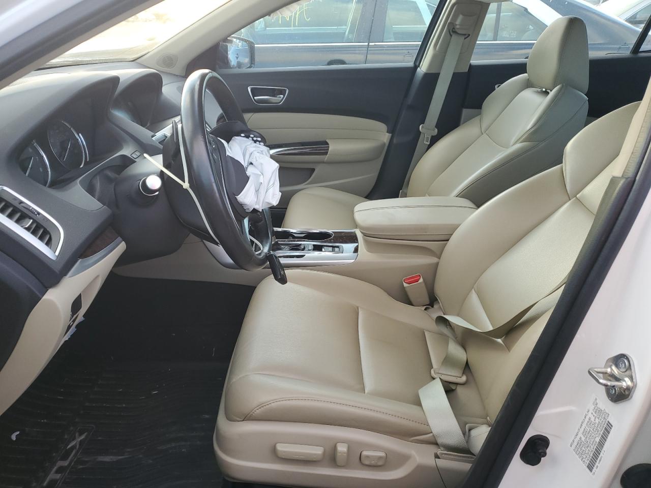 2020 Acura TLX VIN 19UUB1F36LA016030 Copart auction photo, front end damage thumbnail 7