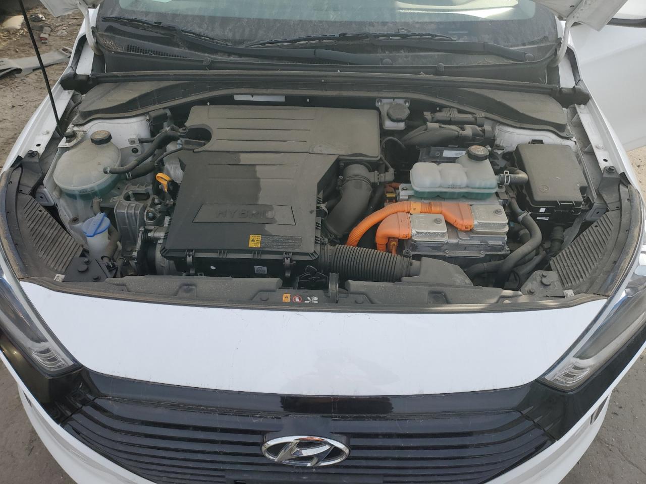 2019 Hyundai IONIQ VIN KMHC65LC9KU175045 Copart auction photo, vandalism damage thumbnail 11