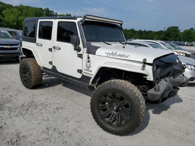 2012 Jeep Wrangler VIN 1C4BJWDG5CL272126 Copart auction photo, front end damage thumbnail 4