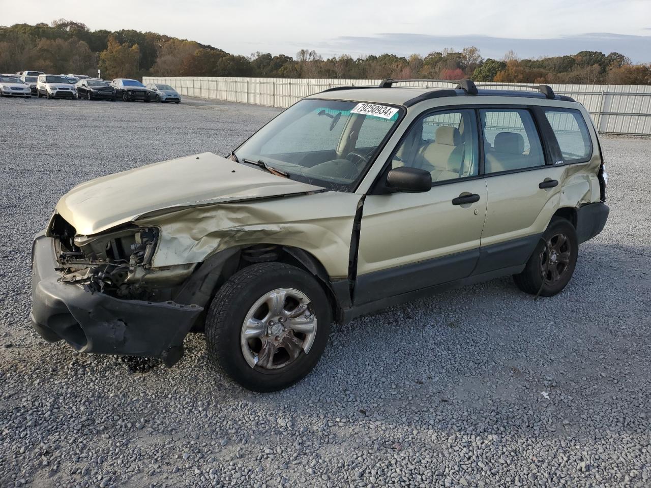 2004 Subaru Forester VIN JF1SG63604H758134
