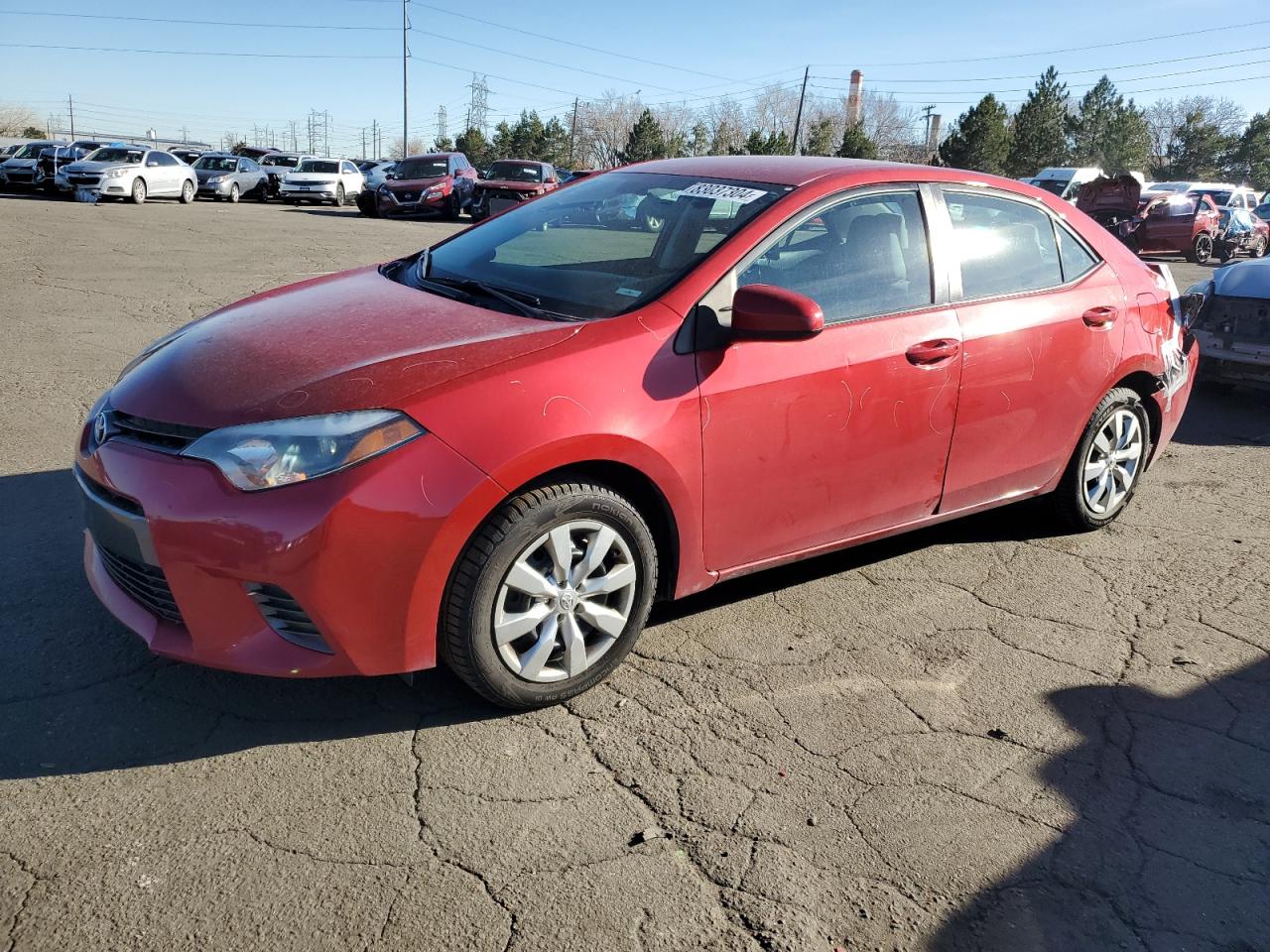 2016 Toyota Corolla VIN 2T1BURHE2GC737735