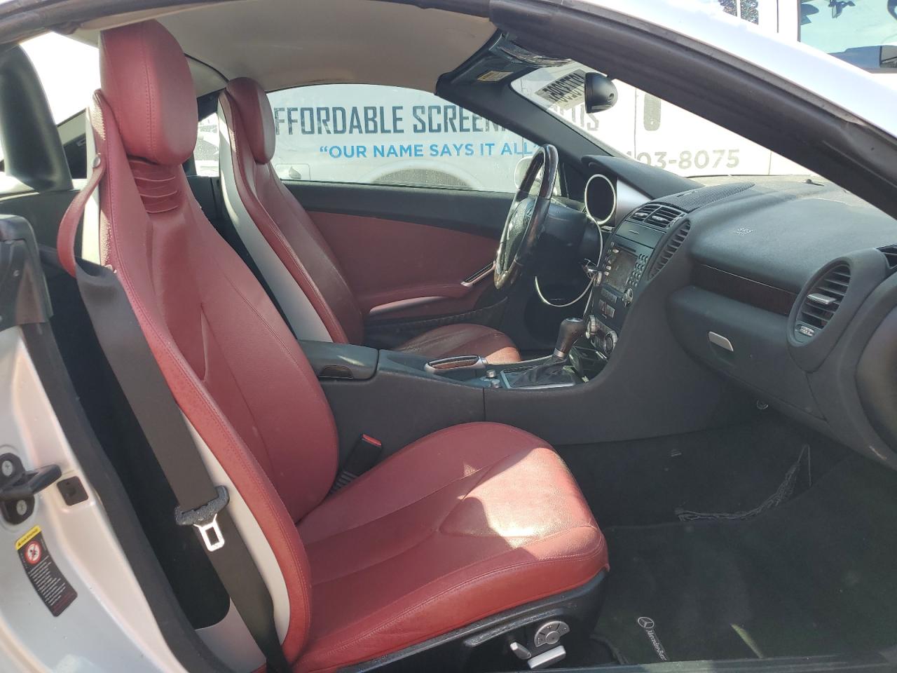2005 Mercedes-Benz SLK-klasse VIN WDBWK56F65F047999 Copart auction photo, front end / side damage thumbnail 10