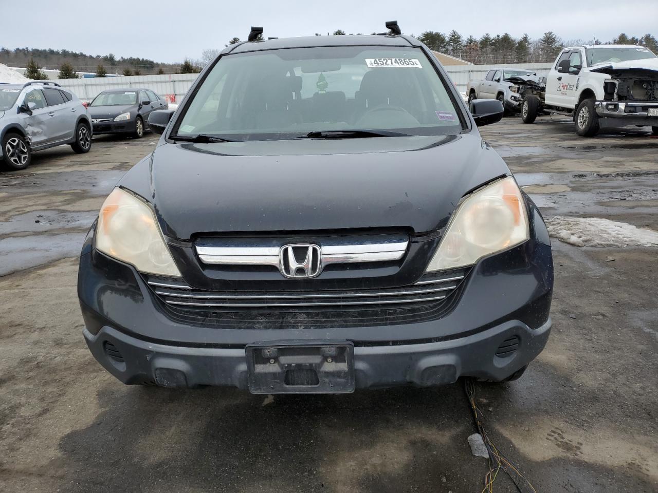 2007 Honda CR-V VIN JHLRE48777C020775 Copart auction photo, rear end / front end damage thumbnail 5