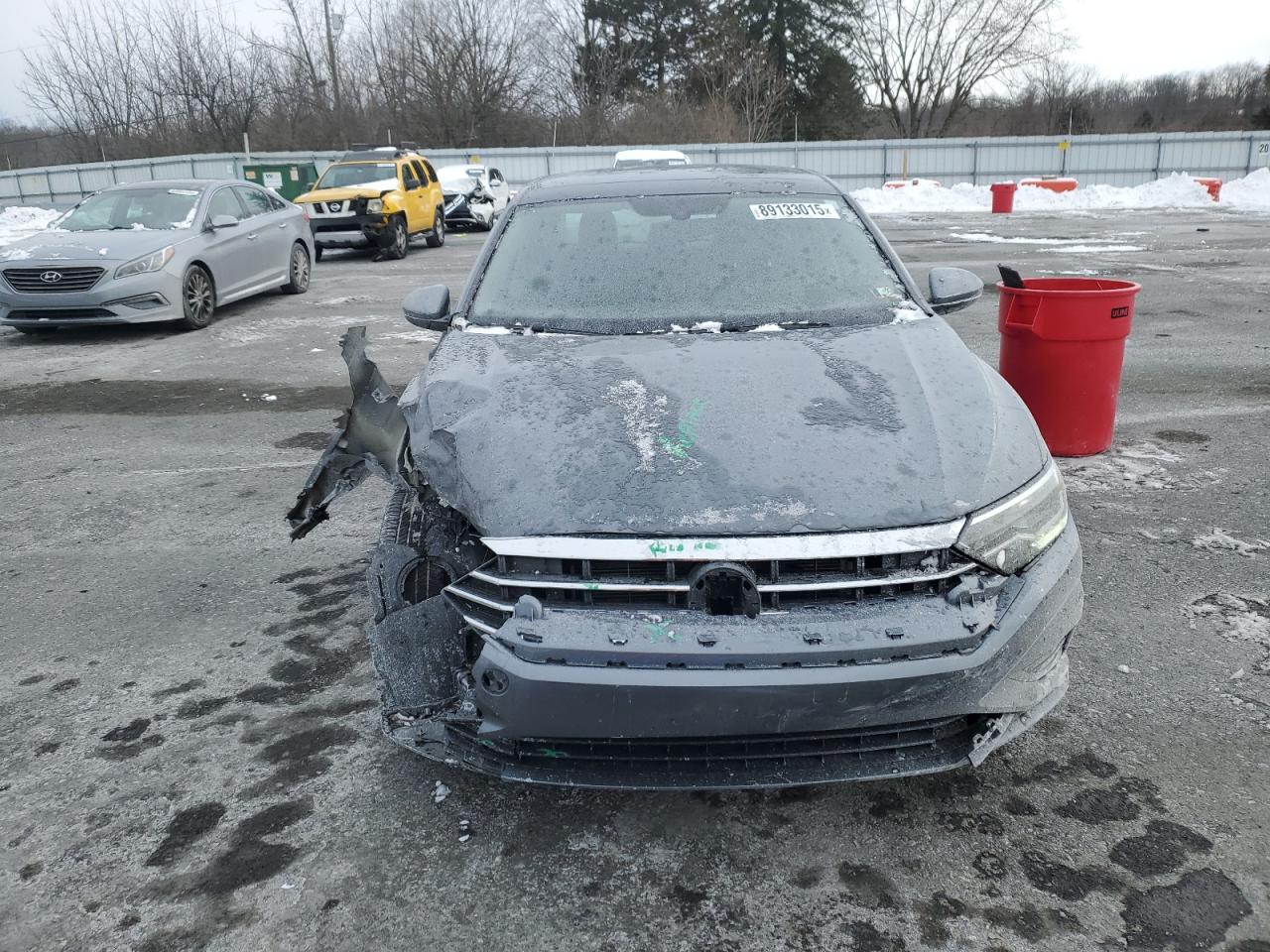 2021 Volkswagen Jetta VIN 3VWC57BU4MM025250 Copart auction photo, front end damage thumbnail 5