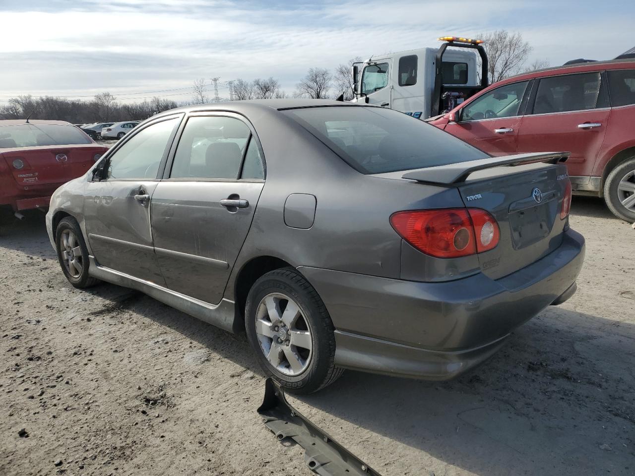 2007 Toyota Corolla VIN 1NXBR32E47Z853122 Copart auction photo, side damage thumbnail 2