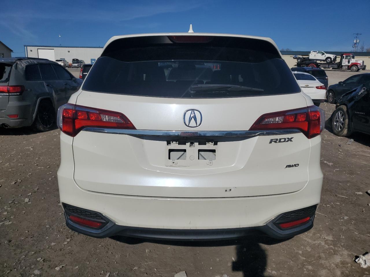 2017 Acura RDX VIN 5J8TB4H50HL003989 Copart auction photo, front end damage thumbnail 6