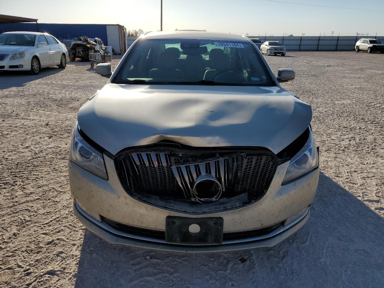 2014 Buick LaCrosse VIN 1G4GB5G3XEF166225 Copart auction photo, front end damage thumbnail 5