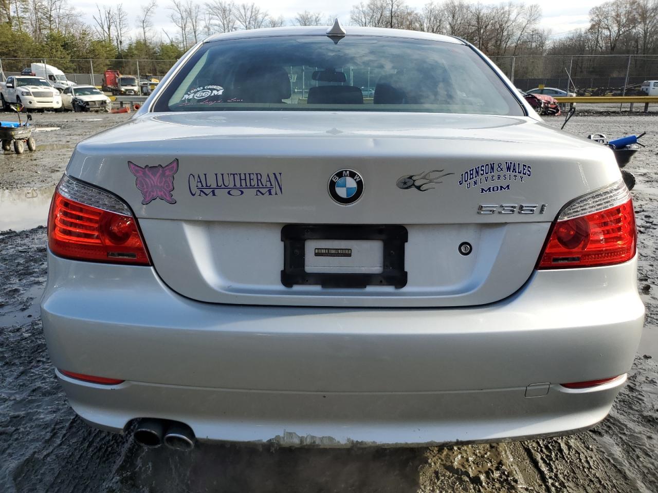 2008 BMW 5er VIN WBANW13578CZ78410 Copart auction photo, minor dent/scratches damage thumbnail 6