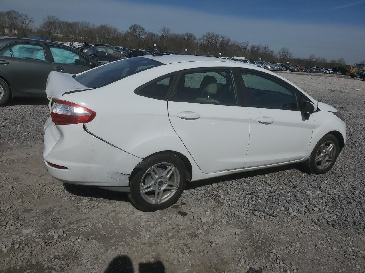 2018 Ford Fiesta VIN 3FADP4BJ8JM114875 Copart auction photo, rear end damage thumbnail 3