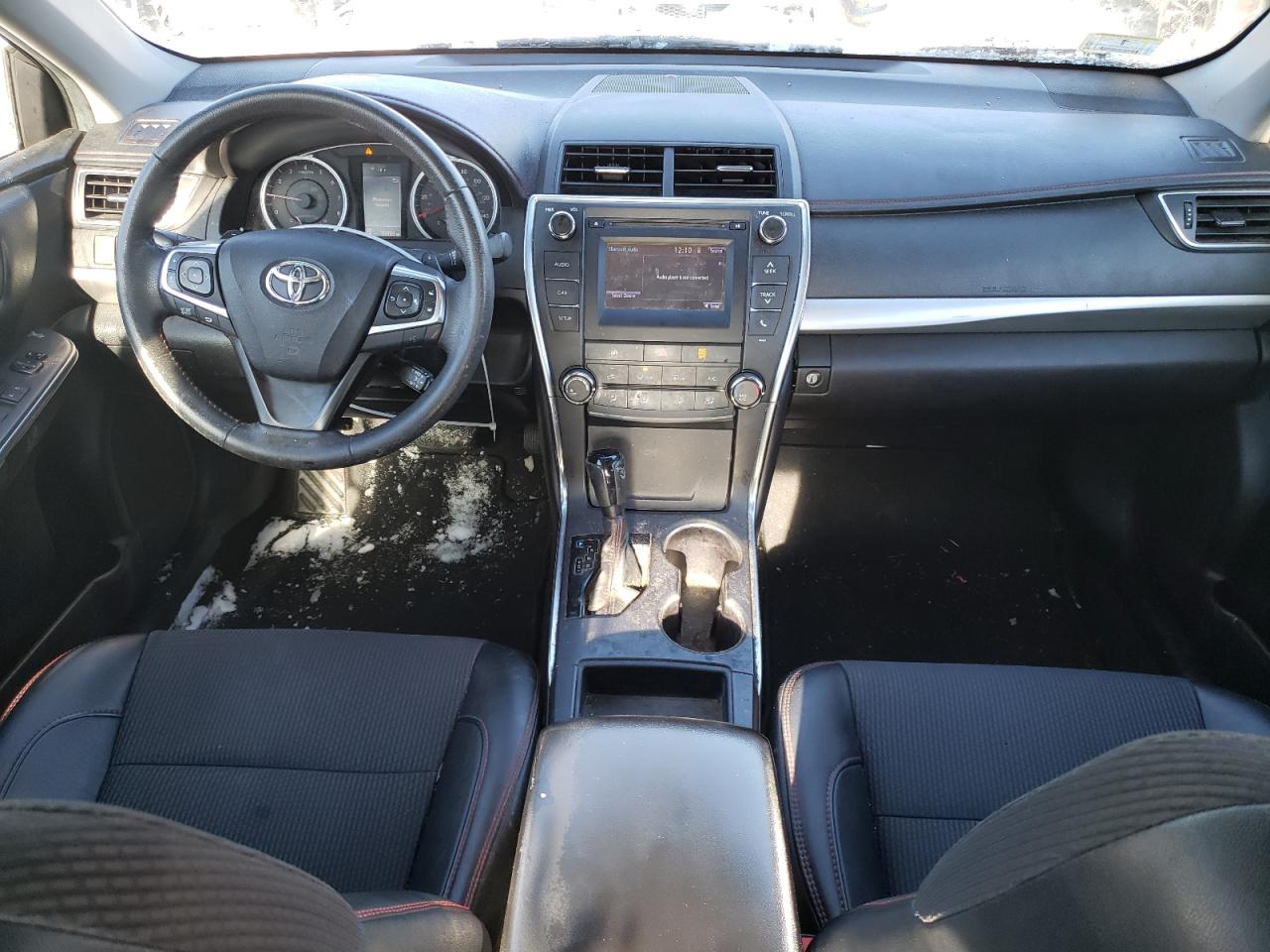 2017 Toyota Camry VIN 4T1BF1FK6HU383965 Copart auction photo, front end / rear end damage thumbnail 8