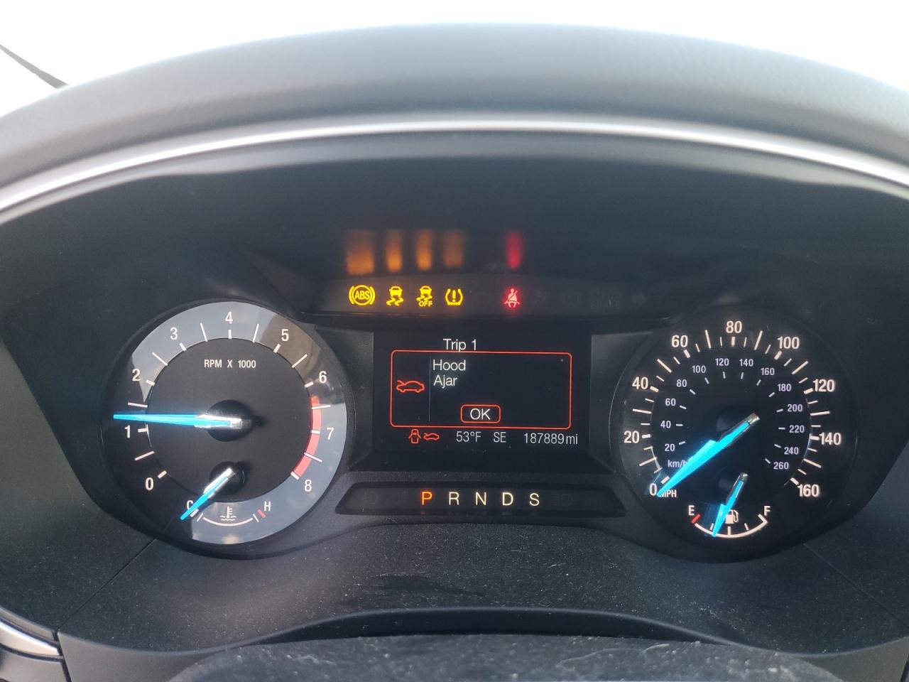2014 Ford Fusion VIN 3FA6P0H76ER277563 Copart auction photo, front end / hail damage thumbnail 9