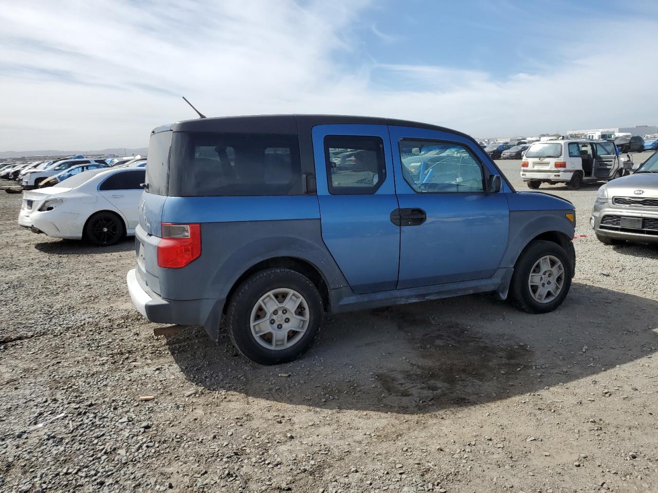 2008 Honda Element VIN 5J6YH18388L005127 Copart auction photo, front end damage thumbnail 3