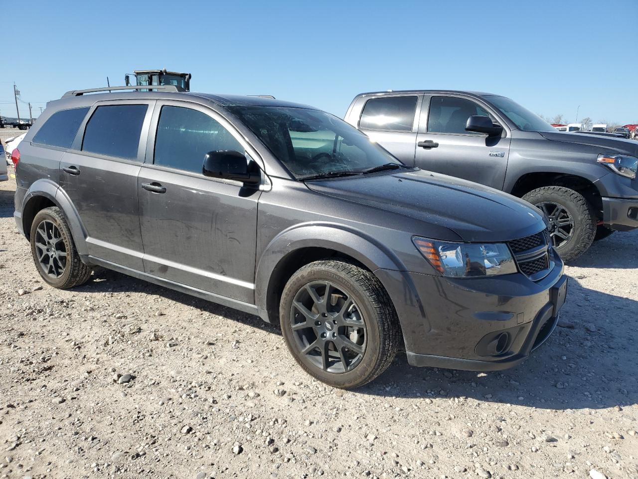 2019 Dodge Journey VIN 3C4PDCBB0KT853412 Copart auction photo, undercarriage / side damage thumbnail 4