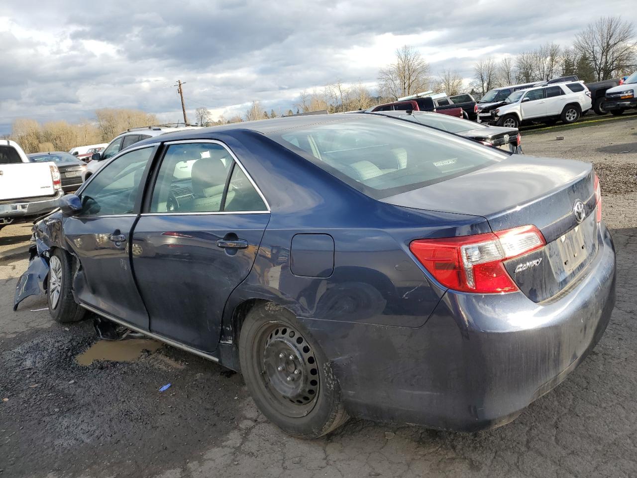 2014 Toyota Camry VIN 4T4BF1FK9ER397733 Copart auction photo, all over / undercarriage damage thumbnail 2