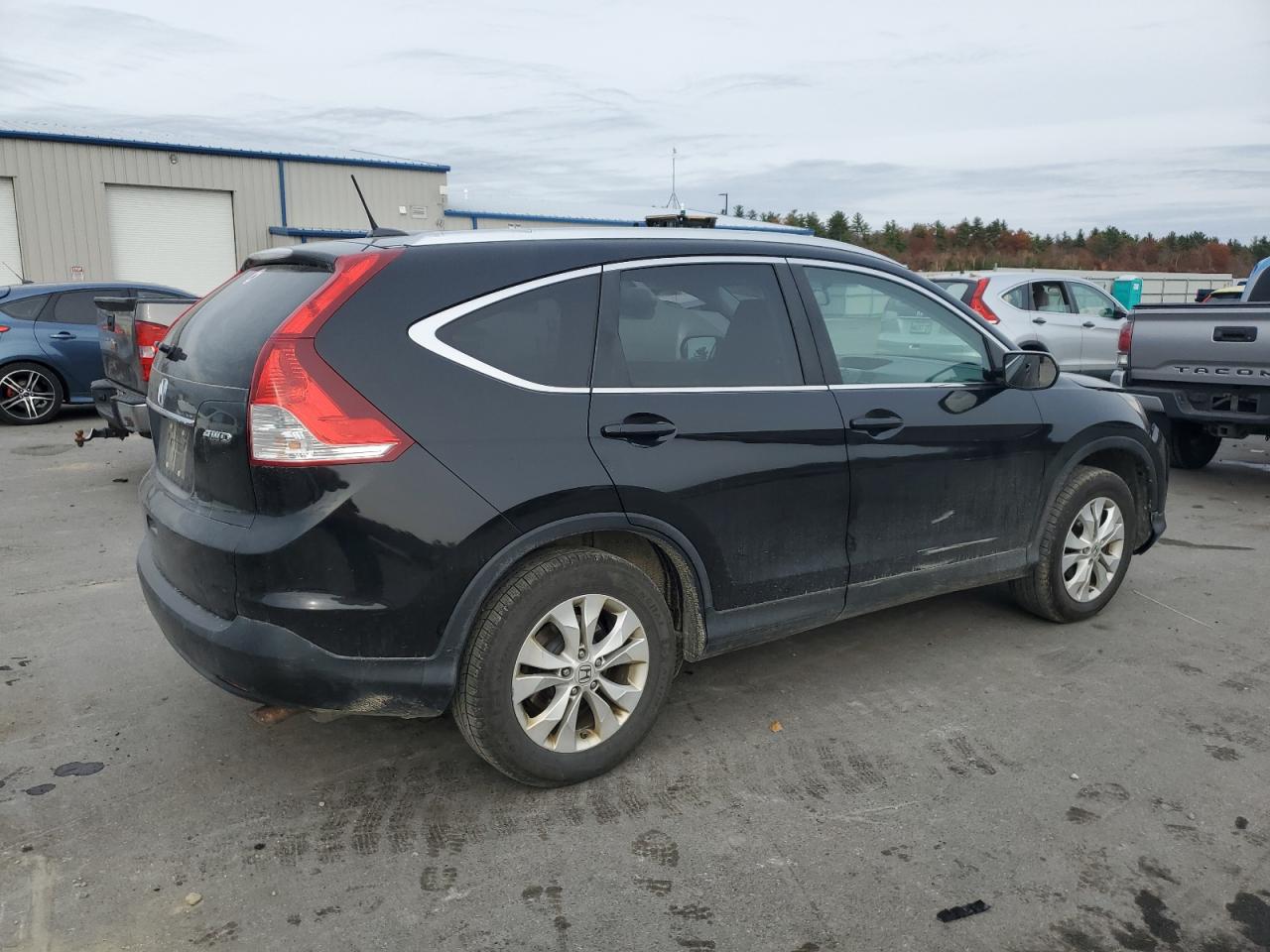 2013 Honda CR-V VIN 2HKRM4H72DH630020 Copart auction photo, front end damage thumbnail 3