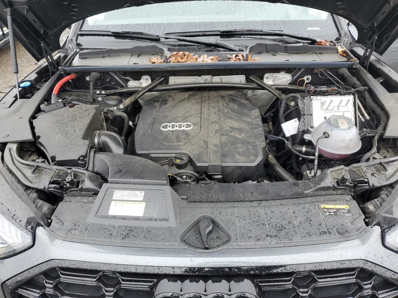 2023 Audi Q5 VIN WA1FAAFY9P2143337 Copart auction photo, rear end damage thumbnail 12