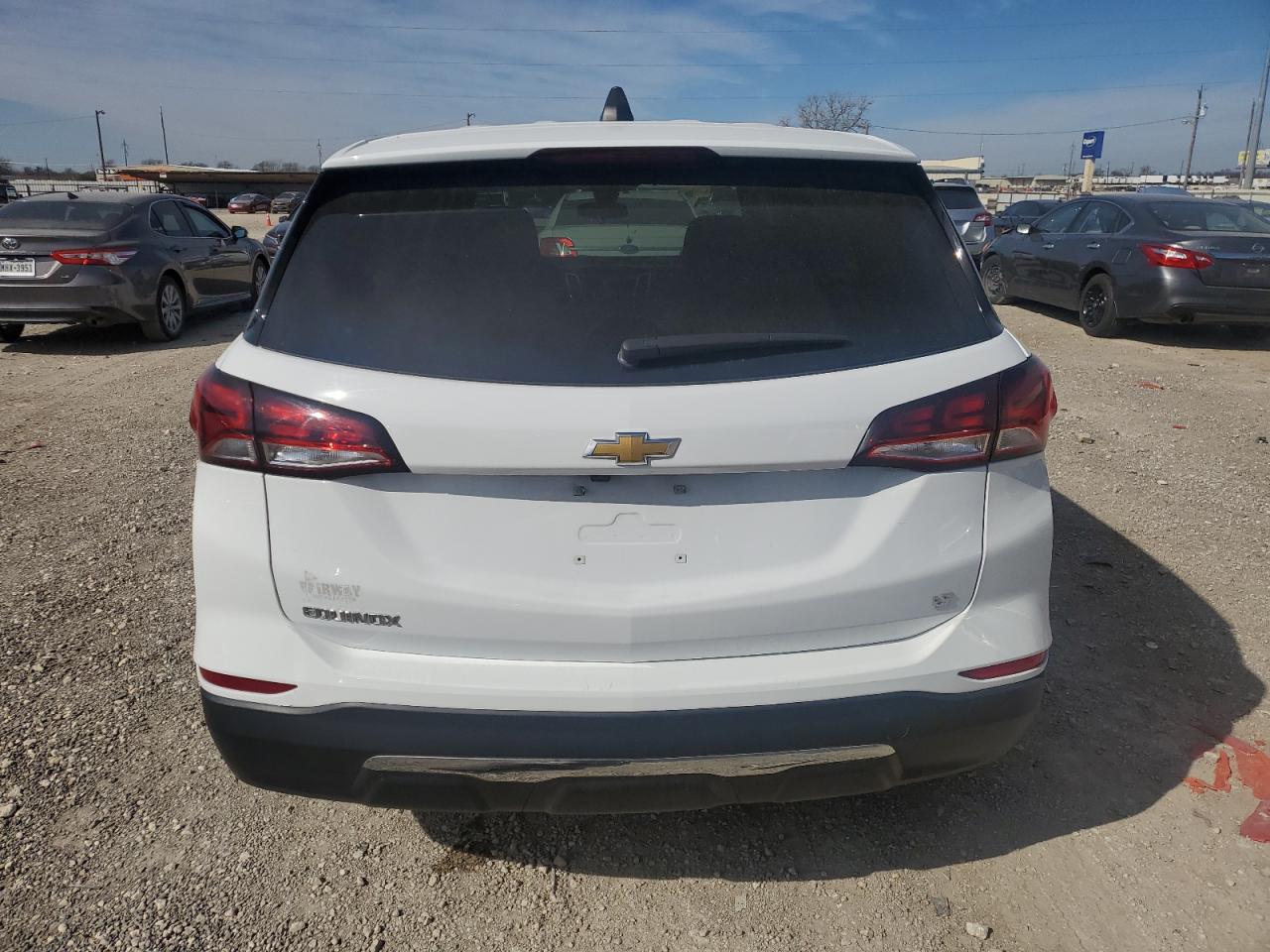 2023 Chevrolet Equinox VIN 3GNAXKEG7PL104670 Copart auction photo, side / front end damage thumbnail 6