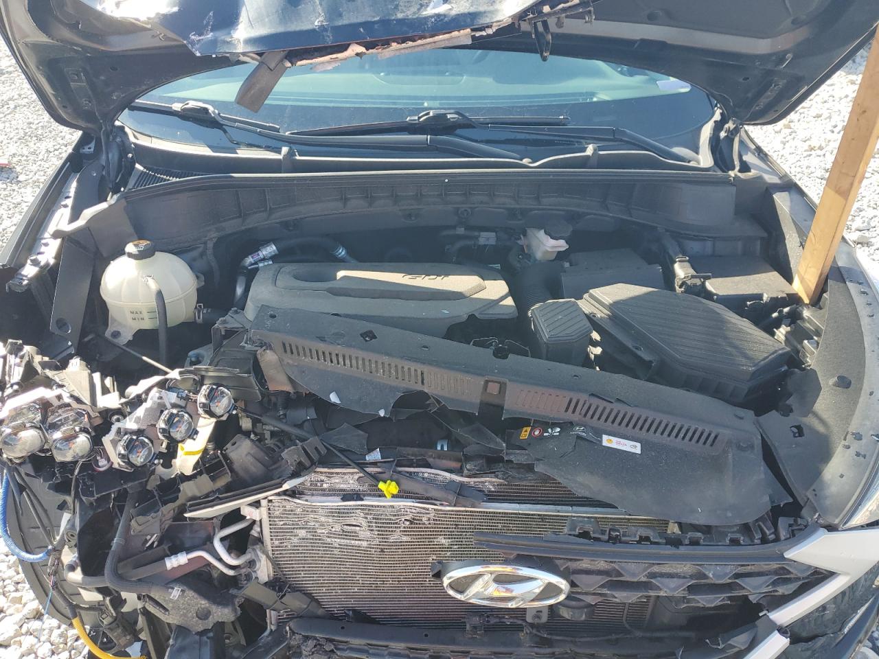 2020 Hyundai Tucson VIN KM8J3CALXLU165360 Copart auction photo, front end / rear end damage thumbnail 12