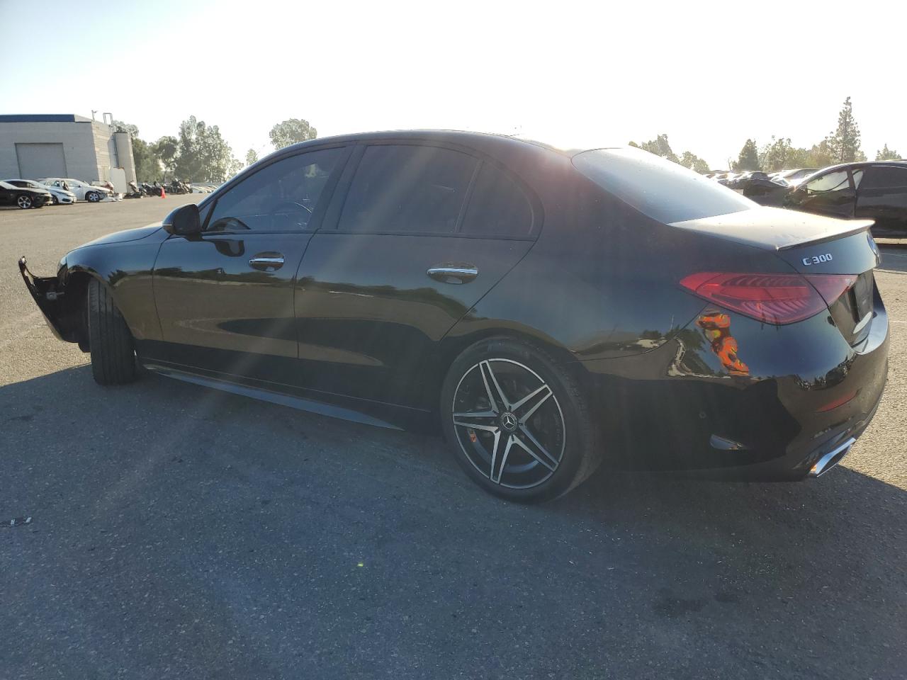 2023 Mercedes-Benz C-klasse VIN W1KAF4GB4PR145216 Copart auction photo, front end damage thumbnail 2