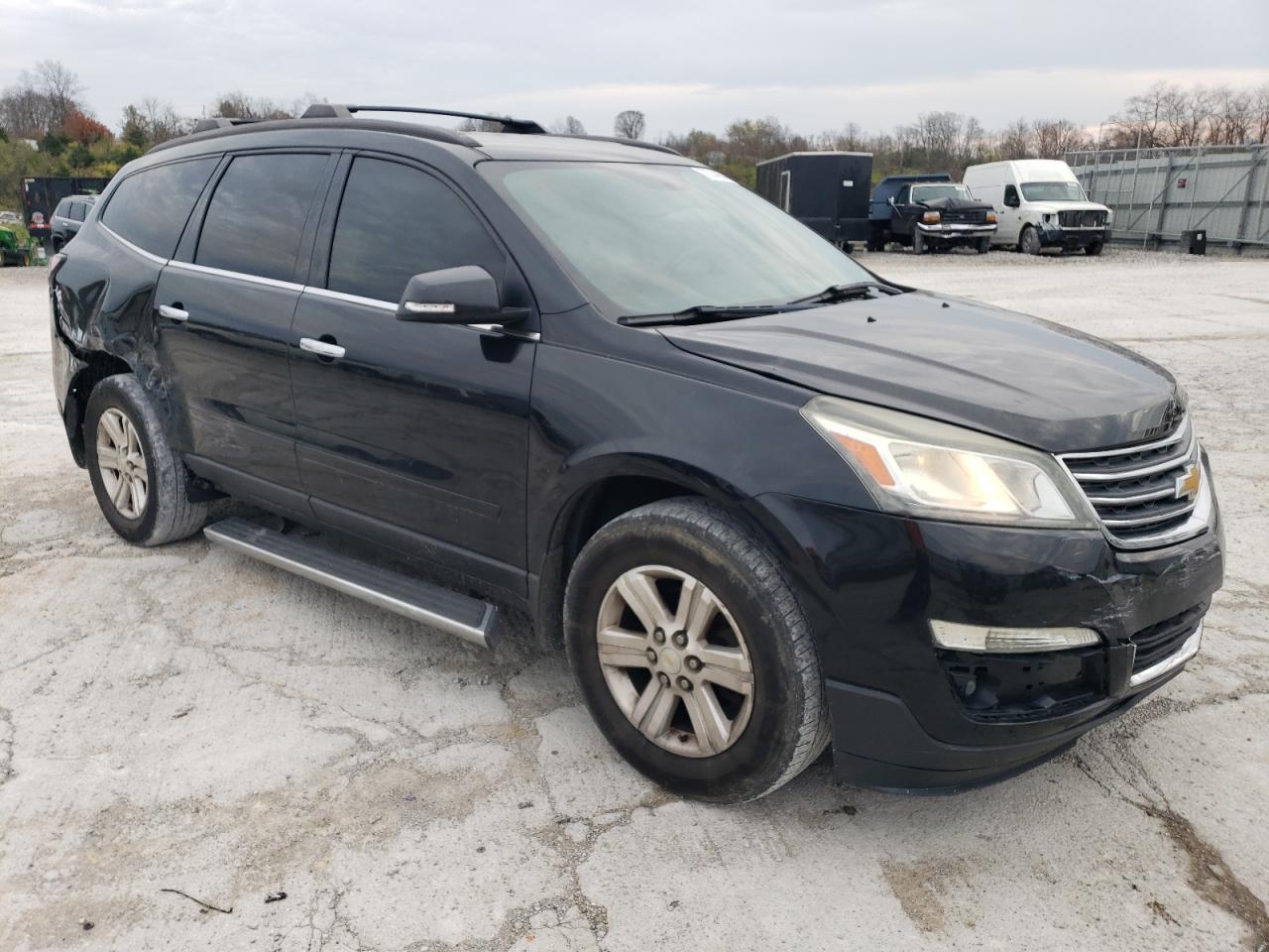 2014 Chevrolet Traverse VIN 1GNKRGKD1EJ158640 Copart auction photo, rear end damage thumbnail 4