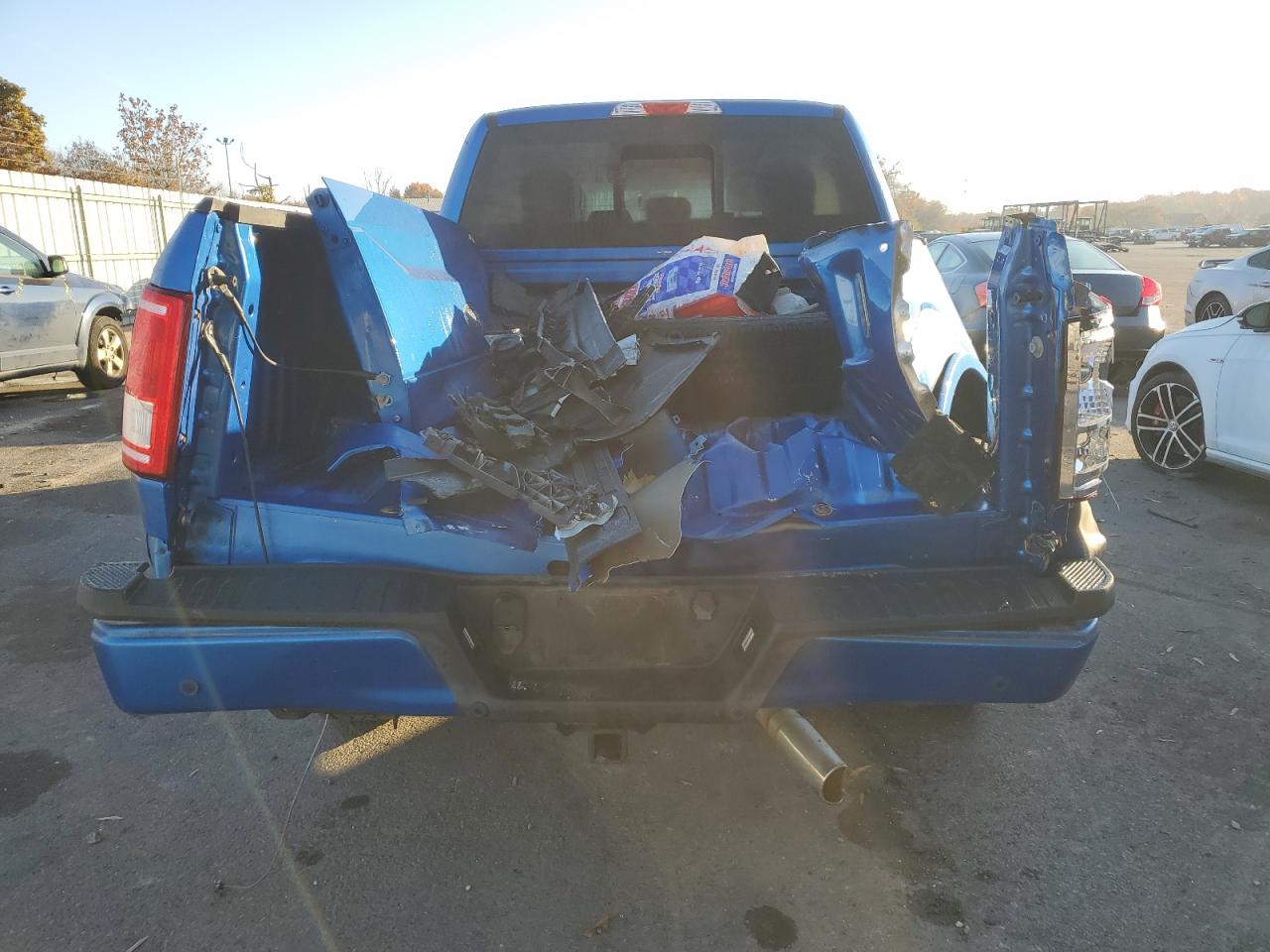 2016 Ford F-150 VIN 1FTFX1EG1GFB07311 Copart auction photo, front end / rear end damage thumbnail 6