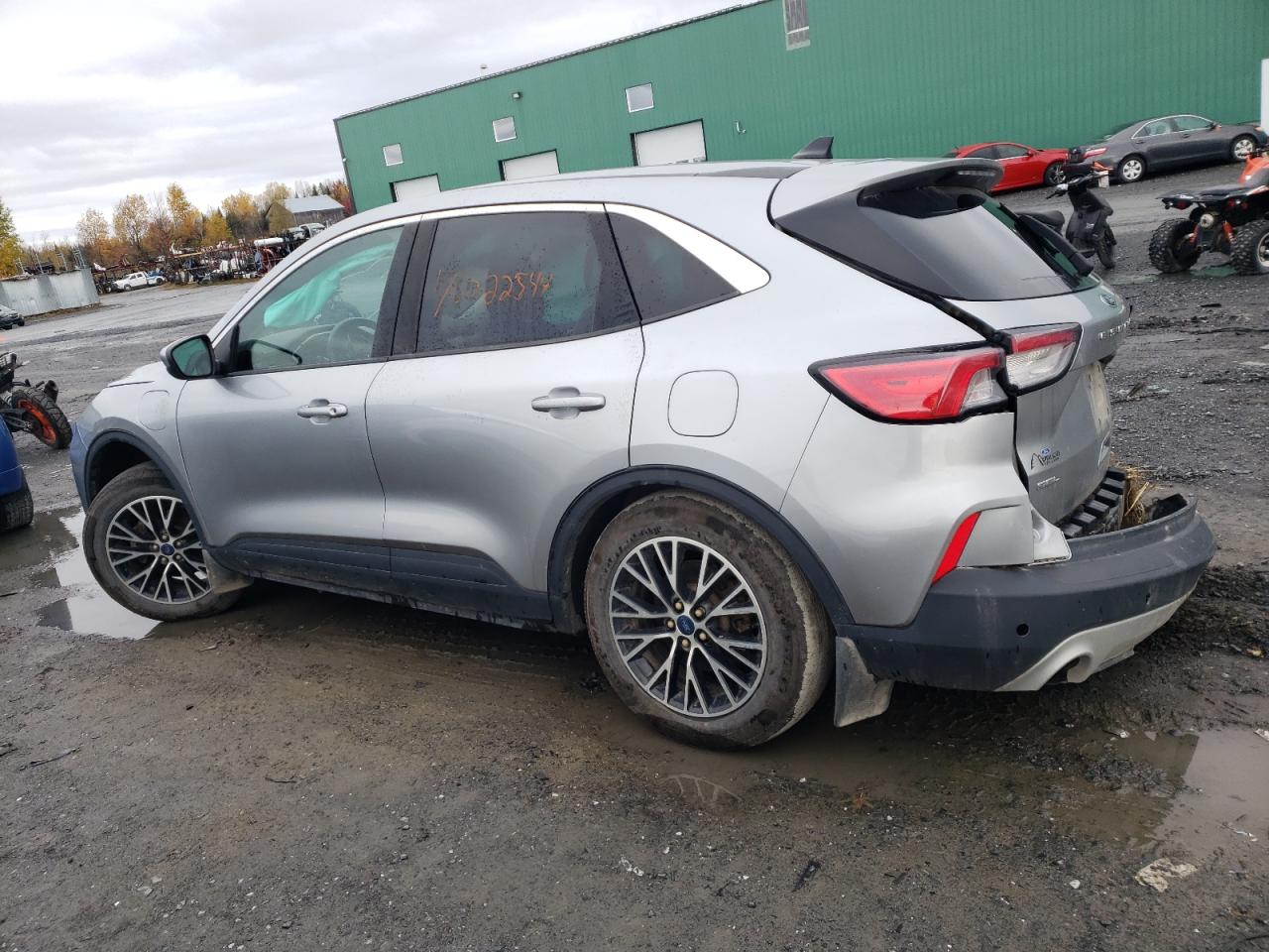 2022 Ford Escape VIN 1FMCU0KZ7NUA96069 Copart auction photo, side / rear end damage thumbnail 2