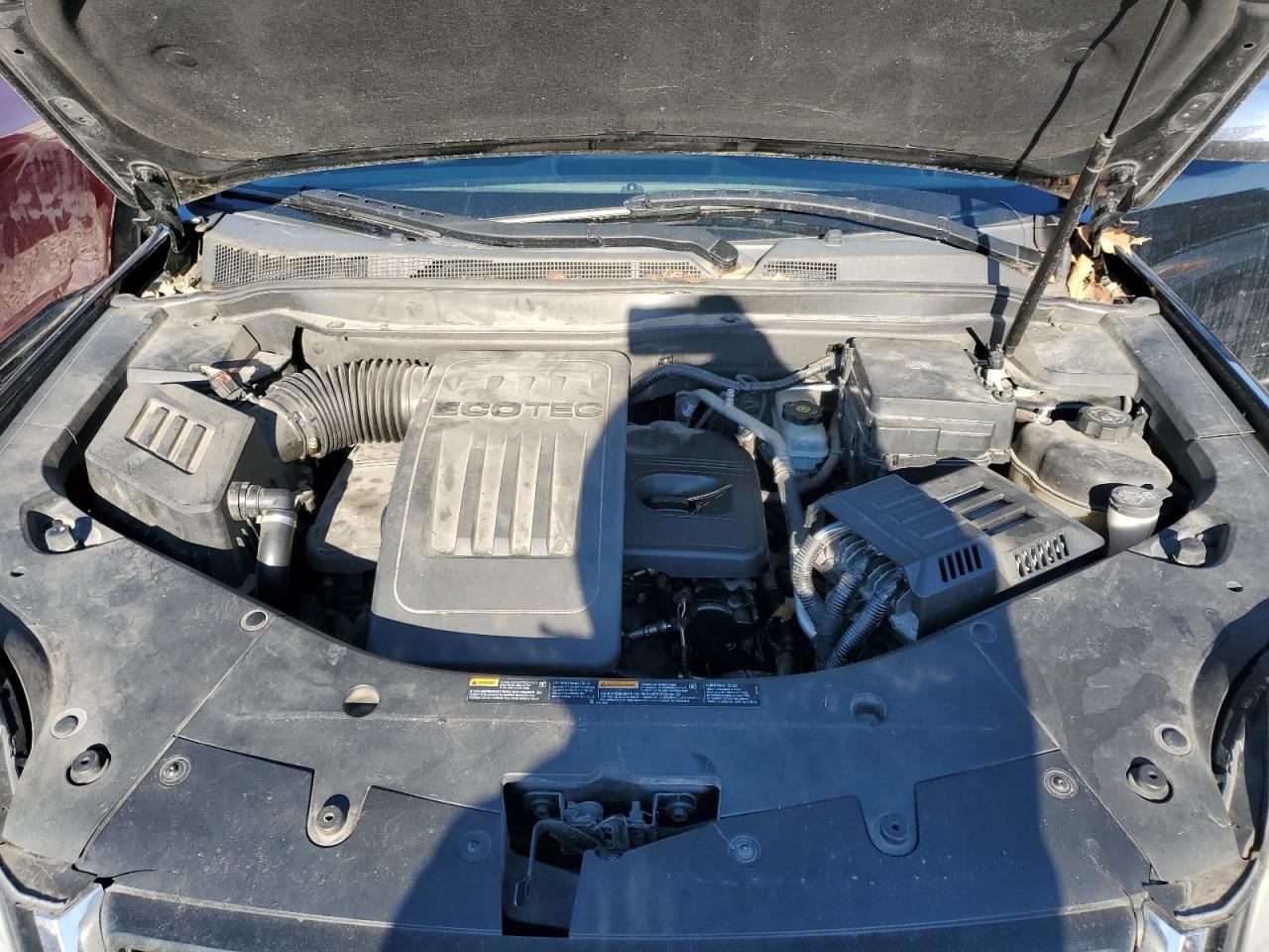 2013 GMC Terrain VIN 2GKALMEK2D6416761 Copart auction photo, front end / rear end damage thumbnail 14