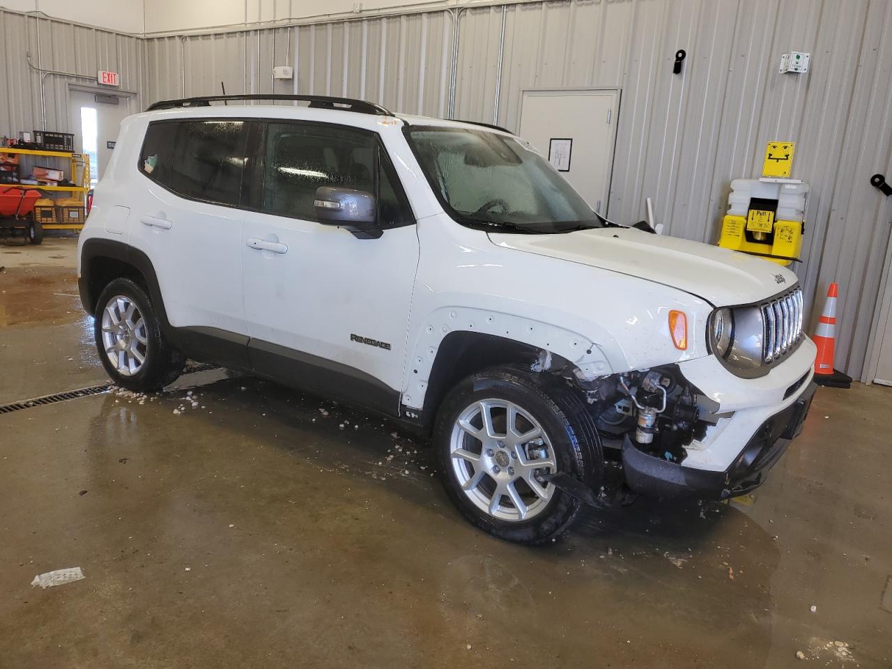2021 Jeep Renegade VIN ZACNJDD14MPM65262 Copart auction photo, front end damage thumbnail 4