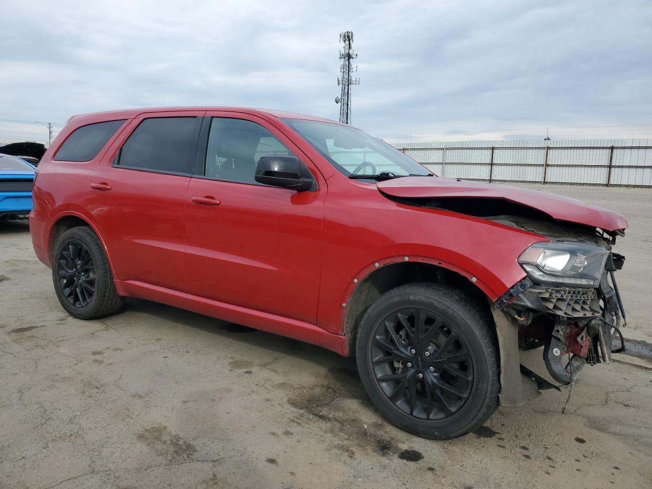 2015 Dodge Durango VIN 1C4RDHAG5FC127422 Copart auction photo, front end damage thumbnail 4