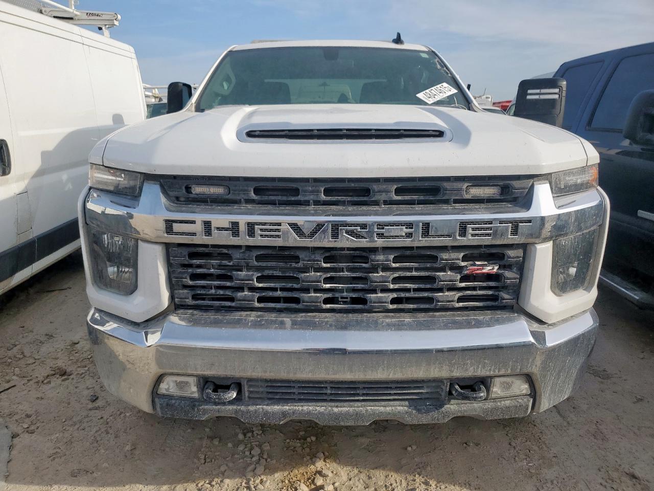 2023 Chevrolet Silverado VIN 1GC1YNEY7PF223197 Copart auction photo, side / rear end damage thumbnail 5