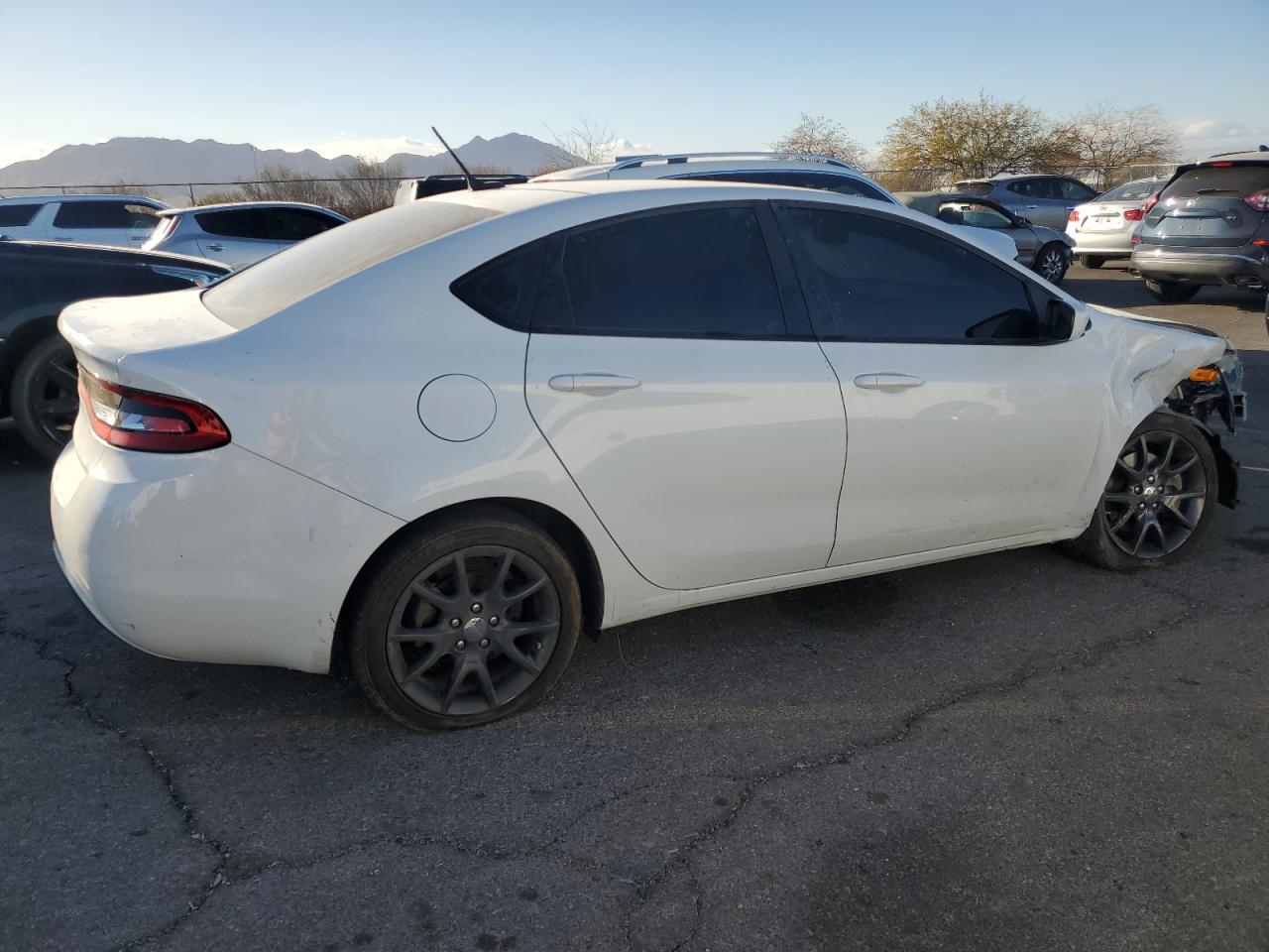 2015 Dodge Dart VIN 1C3CDFAA4FD346389 Copart auction photo, front end damage thumbnail 3