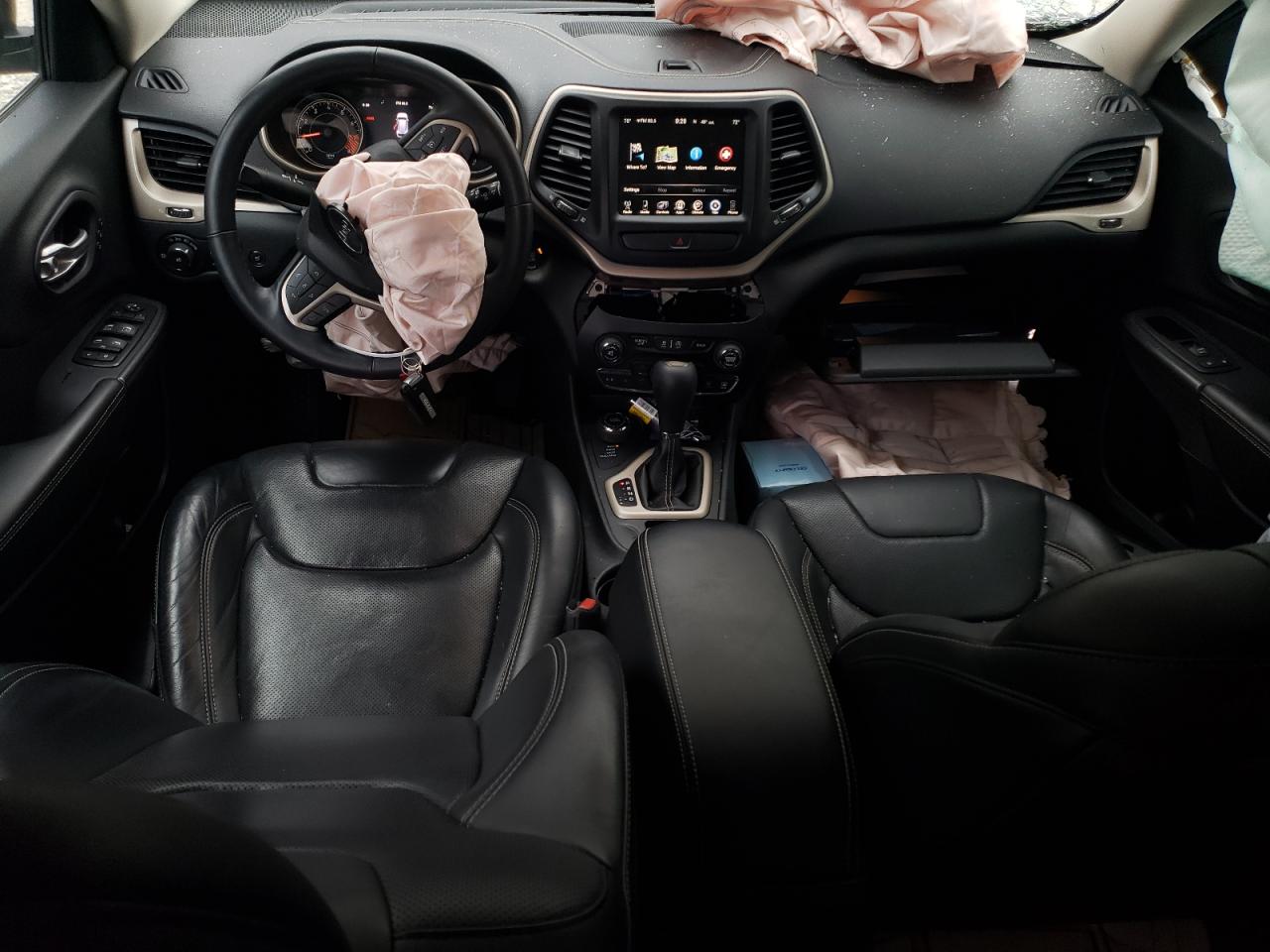 2015 Jeep Grand Cherokee VIN 1C4PJMDS2FW646189 Copart auction photo, front end / side damage thumbnail 8