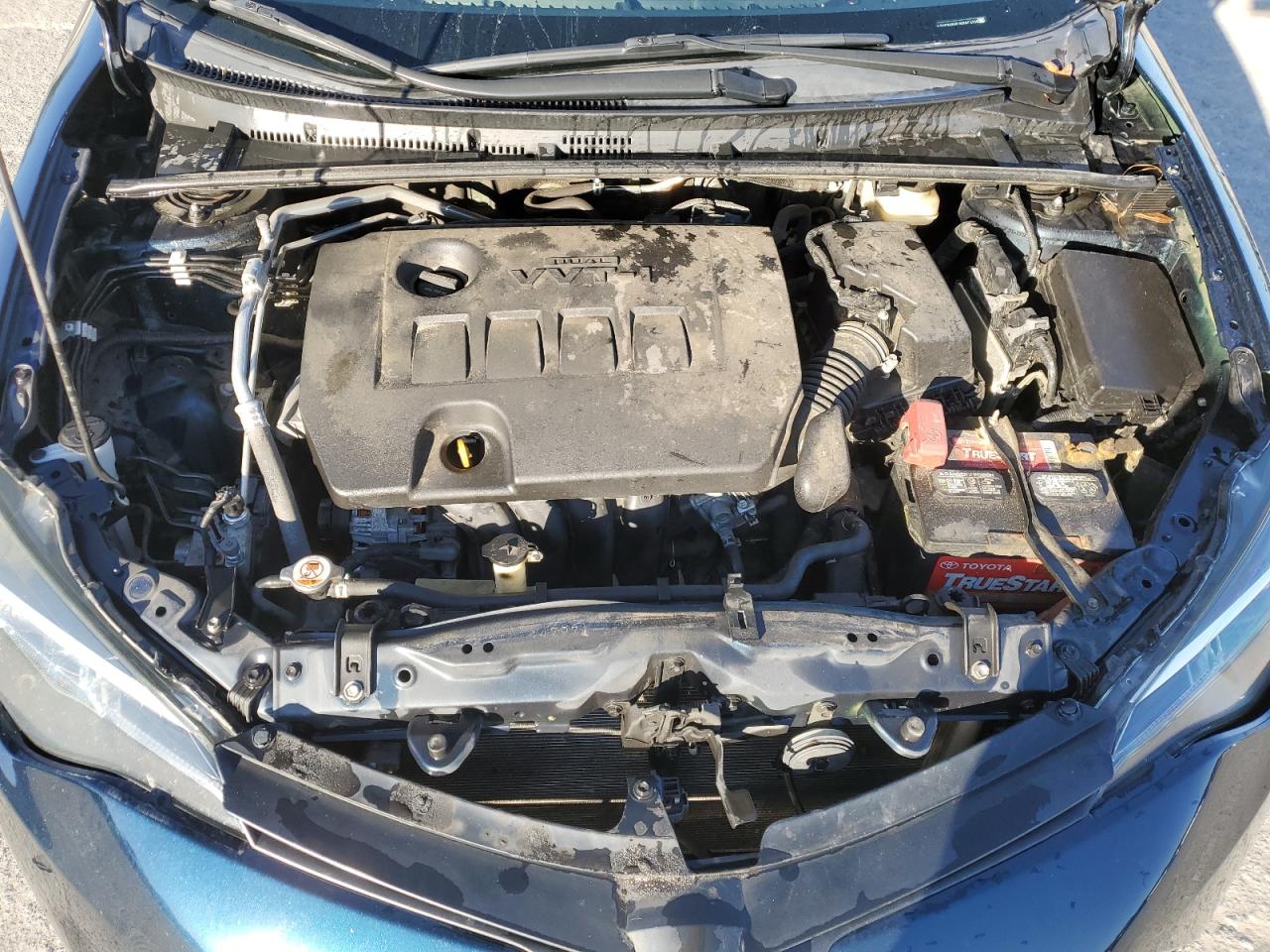 2019 Toyota Corolla VIN 5YFBURHE2KP873338 Copart auction photo, side / front end damage thumbnail 11