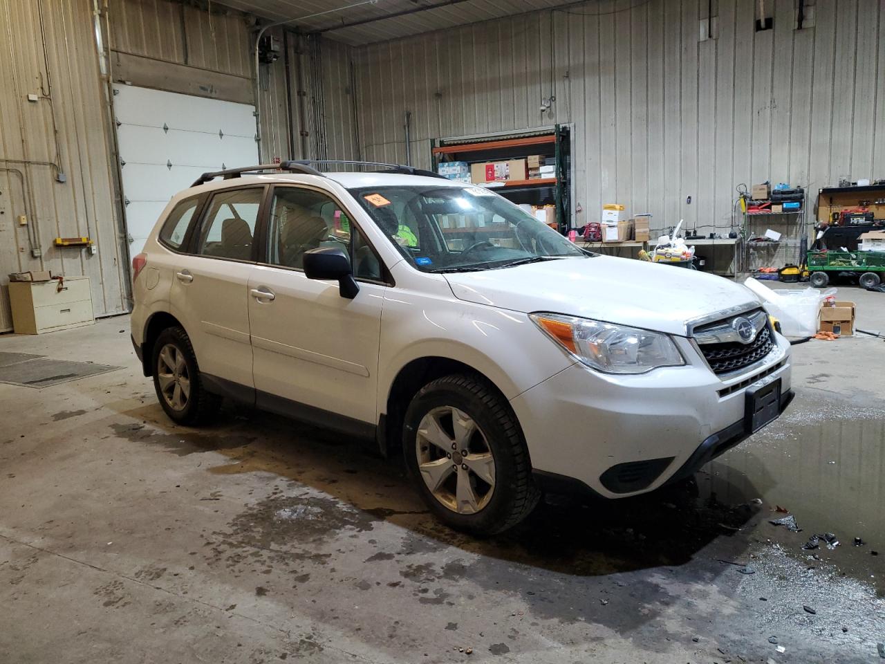 2016 Subaru Forester VIN JF2SJABC0GH420132 Copart auction photo, side damage thumbnail 4