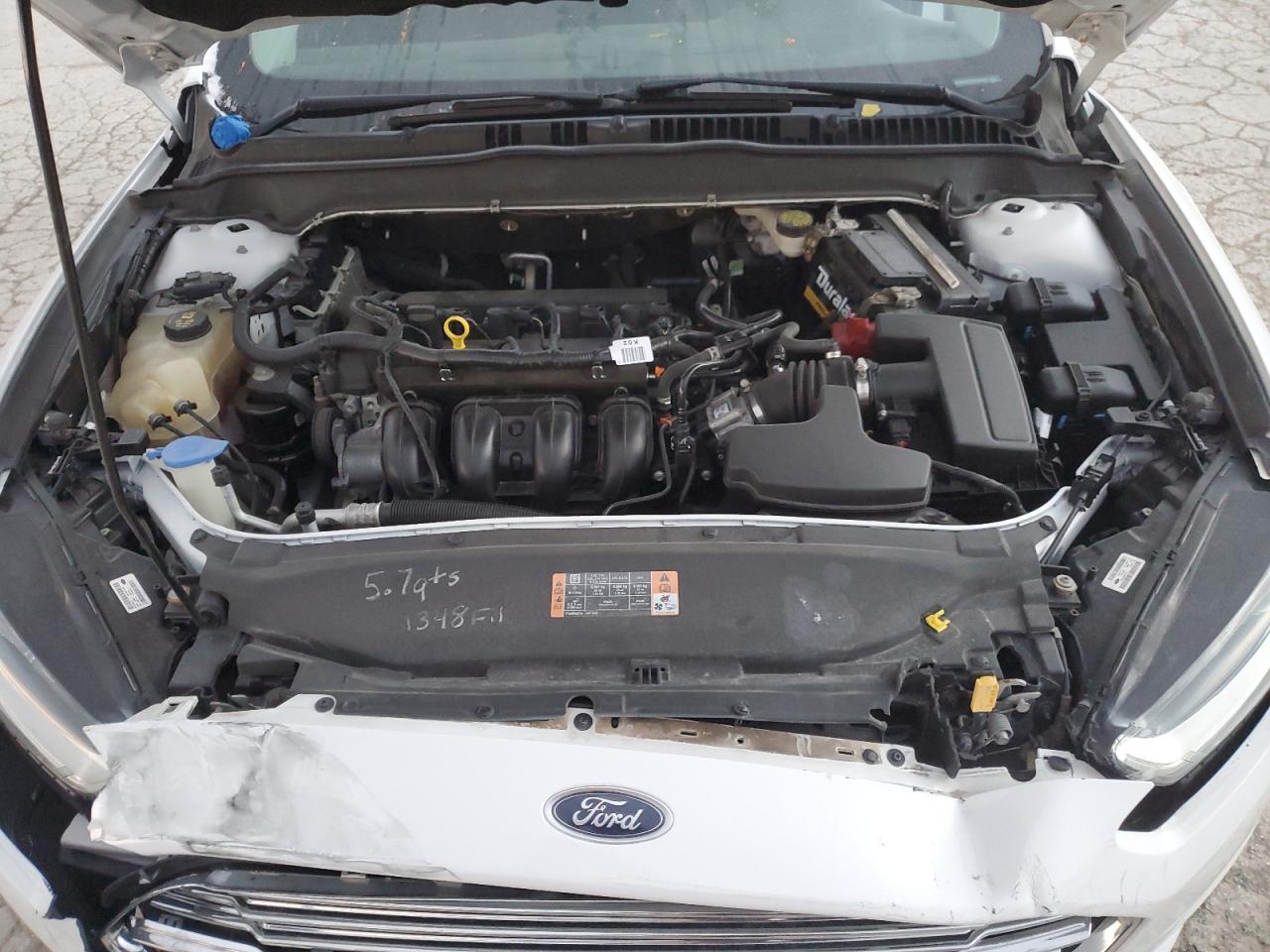 2016 Ford Fusion VIN 3FA6P0H79GR340397 Copart auction photo, all over damage thumbnail 12