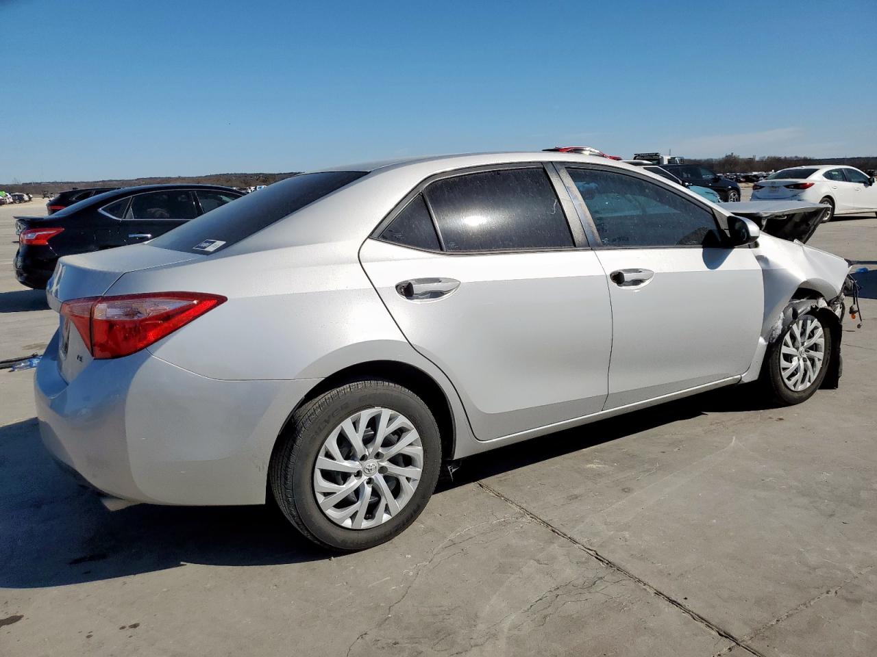 2017 Toyota Corolla VIN 5YFBURHE3HP604662 Copart auction photo, front end damage thumbnail 3