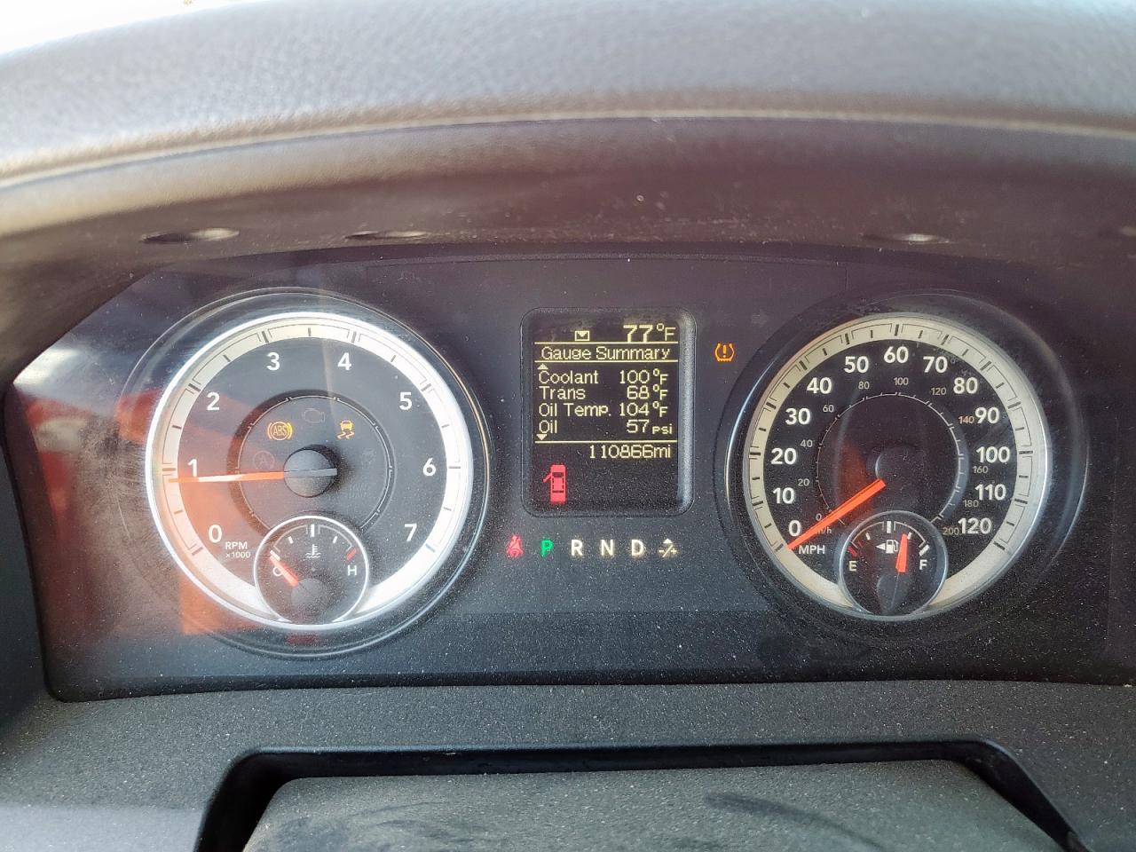 2015 RAM 1500 VIN 1C6RR7KT4FS689638 Copart auction photo, rear end / front end damage thumbnail 9
