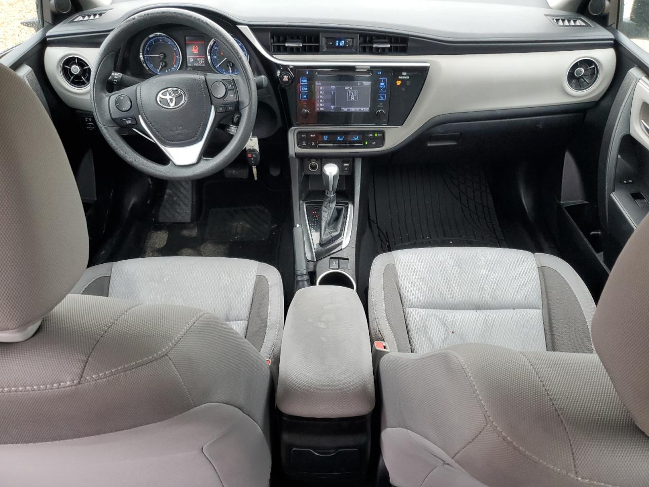 2017 Toyota Corolla VIN 5YFBURHEXHP733370 Copart auction photo, side / front end damage thumbnail 8