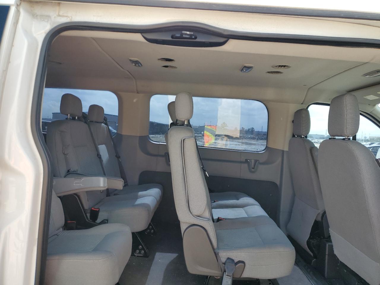 2015 Ford Transit VIN 1FBZX2ZM1FKA96873 Copart auction photo, rear end damage thumbnail 11