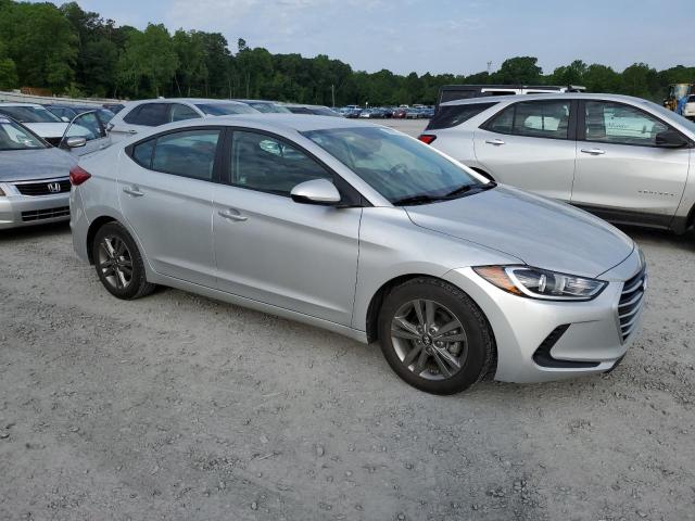 2018 Hyundai Elantra VIN 5NPD84LF3JH225972 Copart auction photo, hail damage thumbnail 4