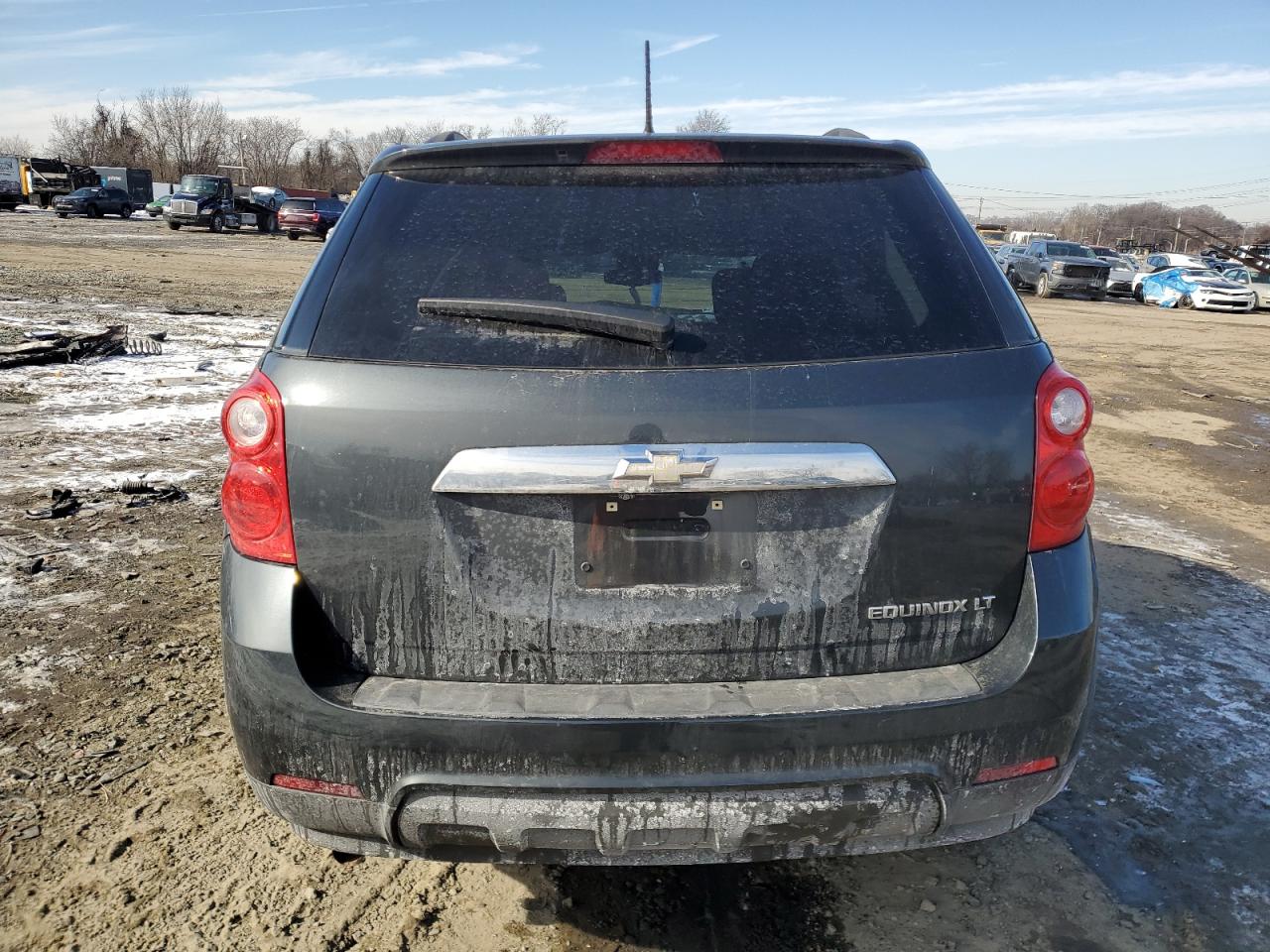 2013 Chevrolet Equinox VIN 2GNALDEK5D1245116 Copart auction photo, front end / side damage thumbnail 6