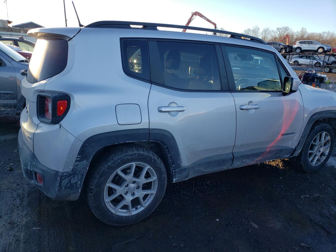 2021 Jeep Renegade VIN ZACNJCBBXMPN27656 Copart auction photo, front end damage thumbnail 3