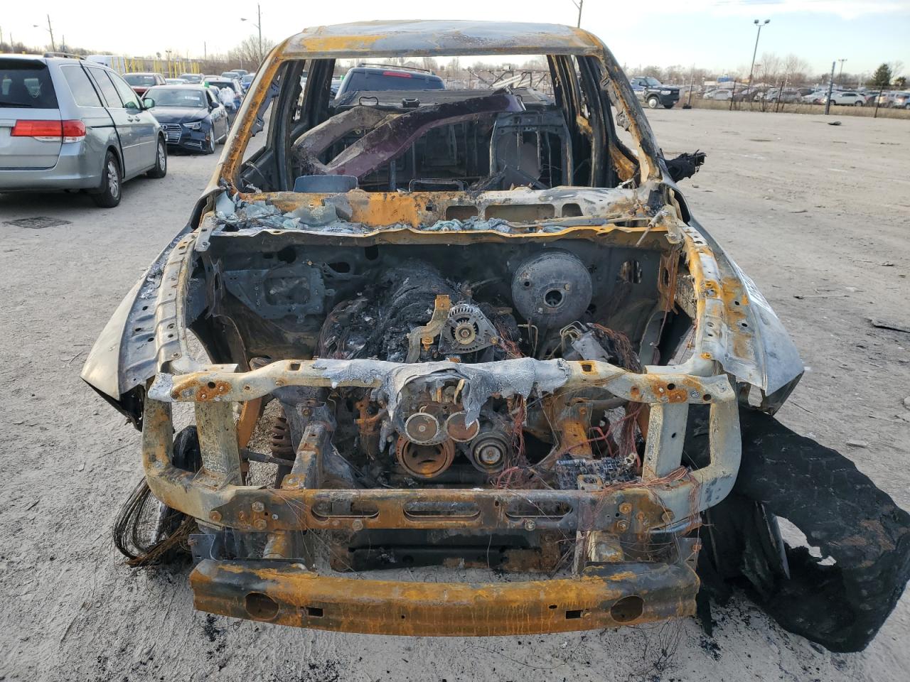 2010 Dodge RAM VIN 1D7RV1CT9AS257609 Copart auction photo, burn / mechanical damage thumbnail 5