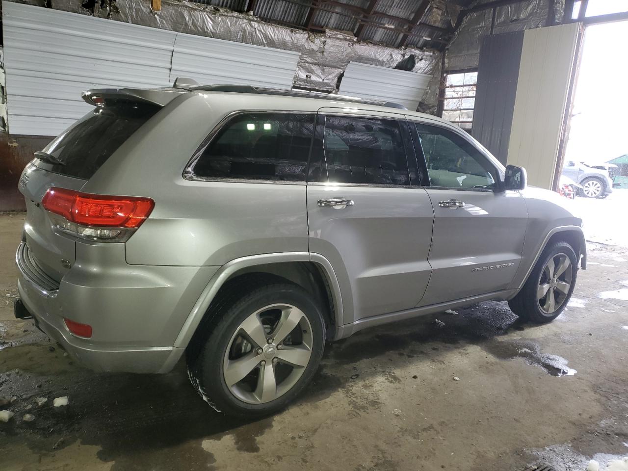 2014 Jeep Grand Cherokee VIN 1C4RJFCG7EC273832 Copart auction photo, side damage thumbnail 3