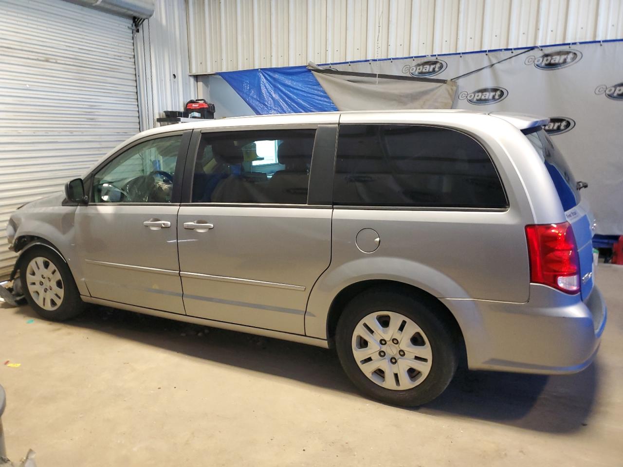 2016 Dodge Caravan VIN 2C4RDGBG6GR219494 Copart auction photo, front end / mechanical damage thumbnail 2