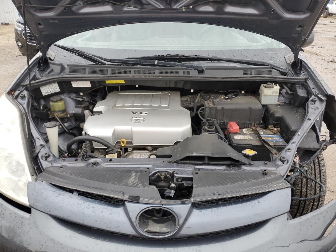 2009 Toyota Sienna VIN 5TDZK22C09S288875 Copart auction photo, front end / minor dent/scratches damage thumbnail 12