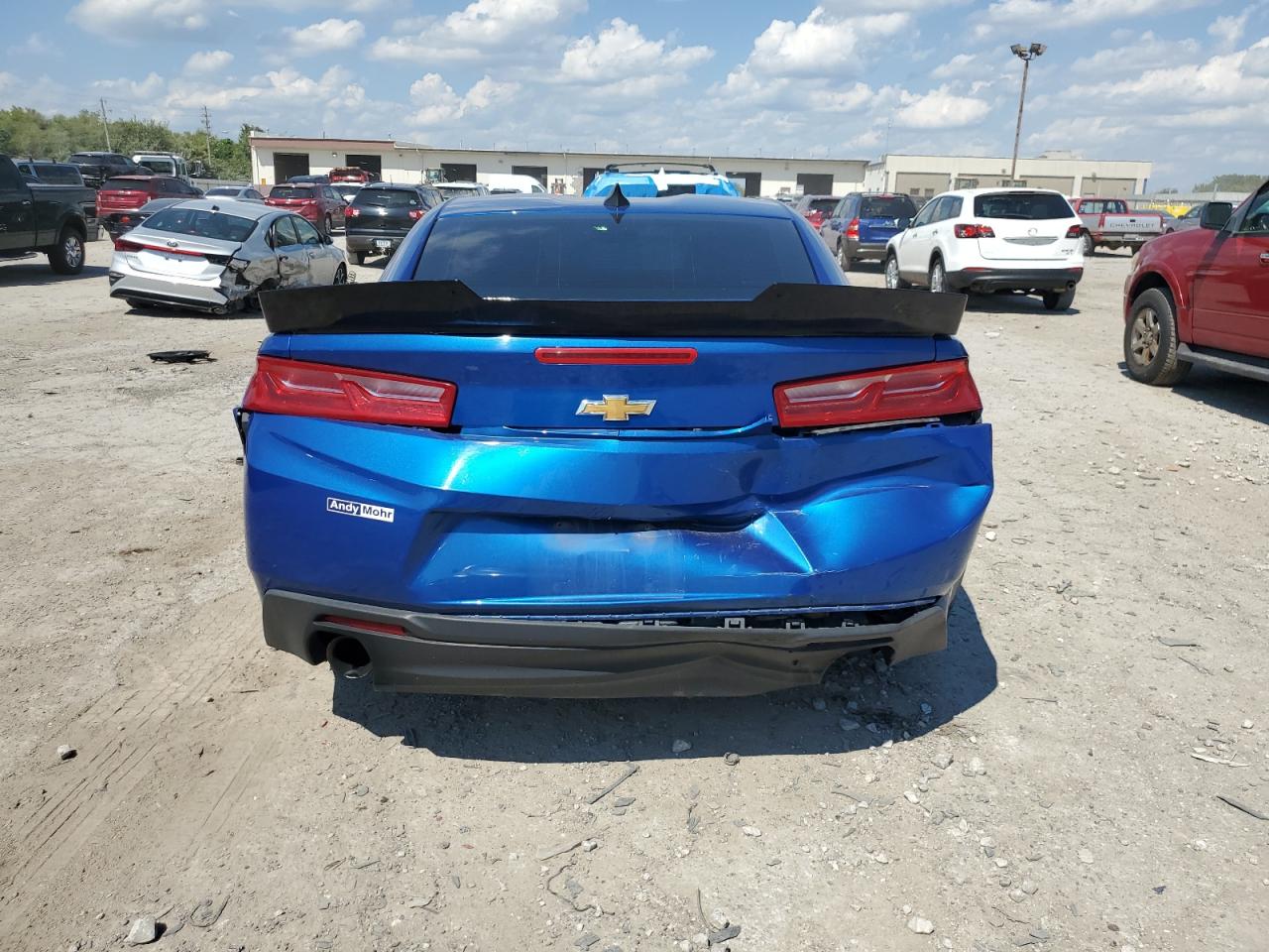 2016 Chevrolet Camaro VIN 1G1FB1RS4G0177636 Copart auction photo, rear end / front end damage thumbnail 6