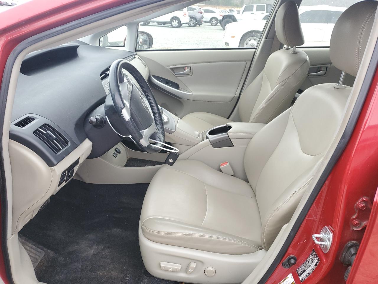 2015 Toyota Prius VIN JTDKN3DU6F0395903 Copart auction photo, front end damage thumbnail 7